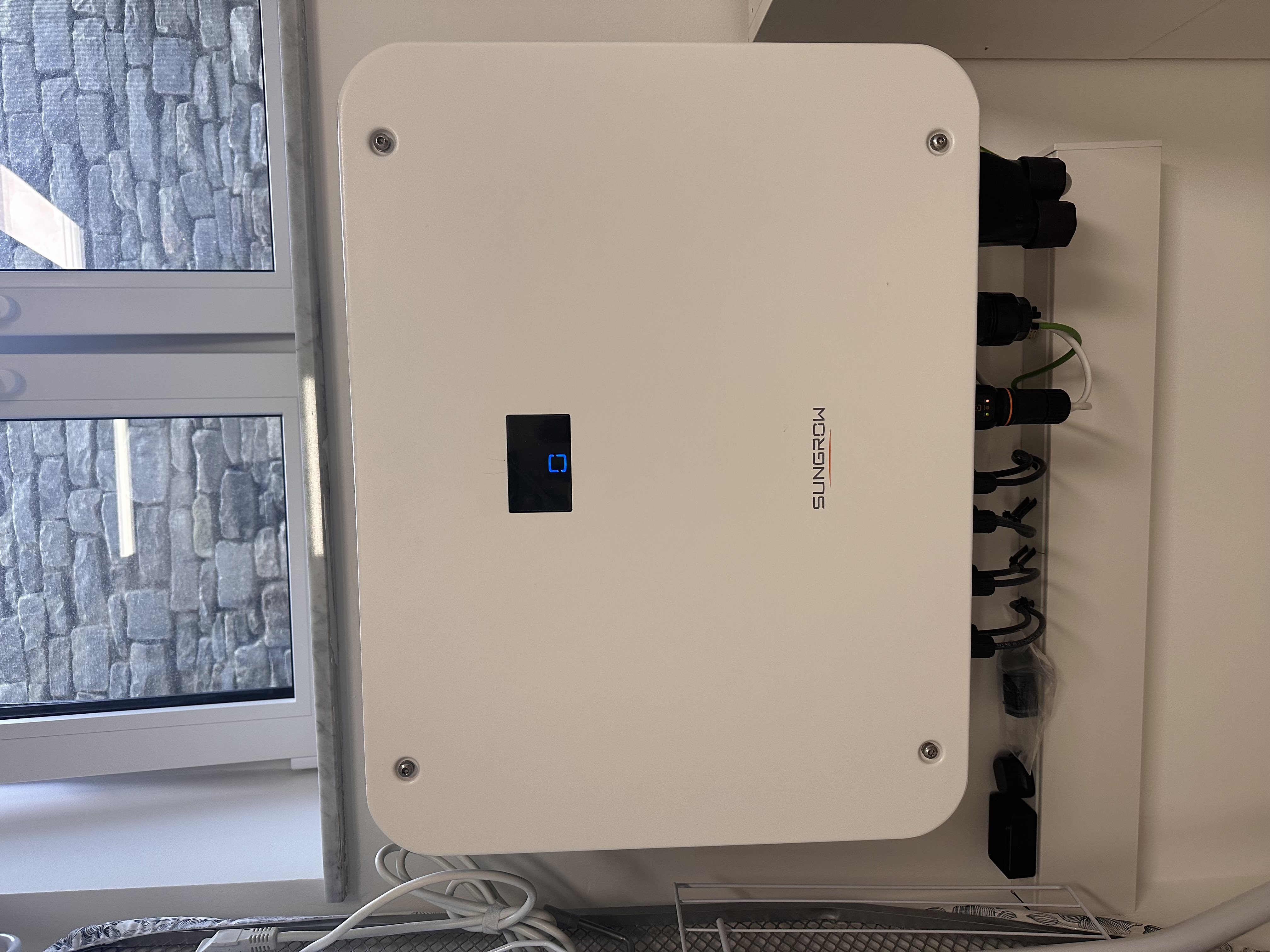 Wechselrichter Montage